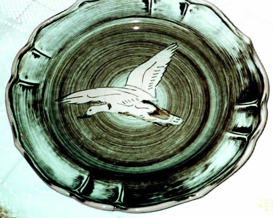 Provincial Mallard Dinner Plate by Santa Anita-1