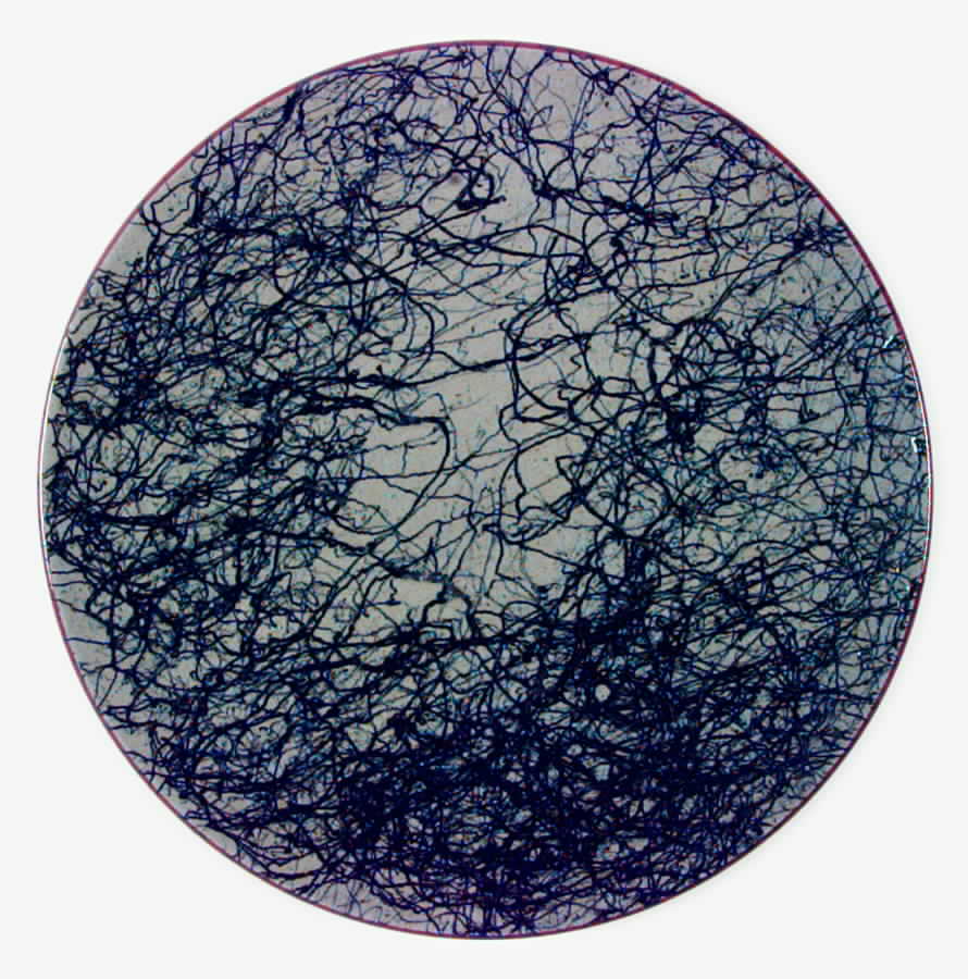 Veiled Dinner Plate by Stangl-1