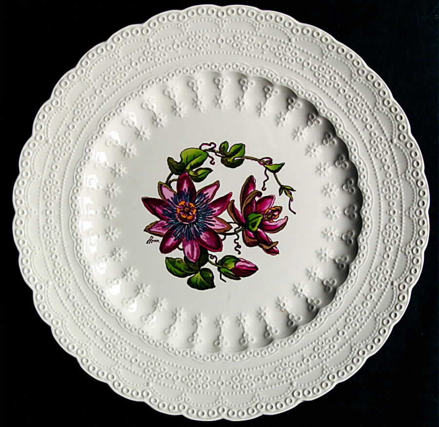 Bermuda Flowers Luncheon Plate by Spode-1