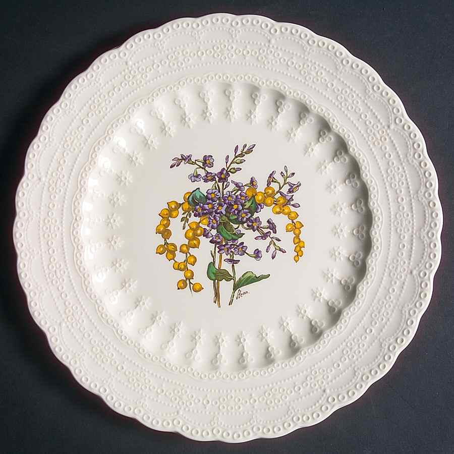 Bermuda Flowers Luncheon Plate by Spode-1