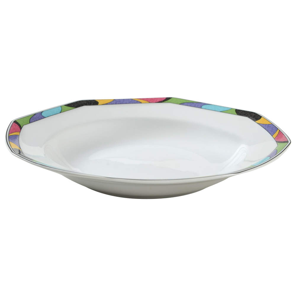 Crescendo Large Rim Soup Bowl by Studio Nova-1