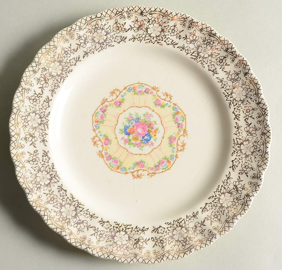Delight Salad Plate by Sebring Pottery-1