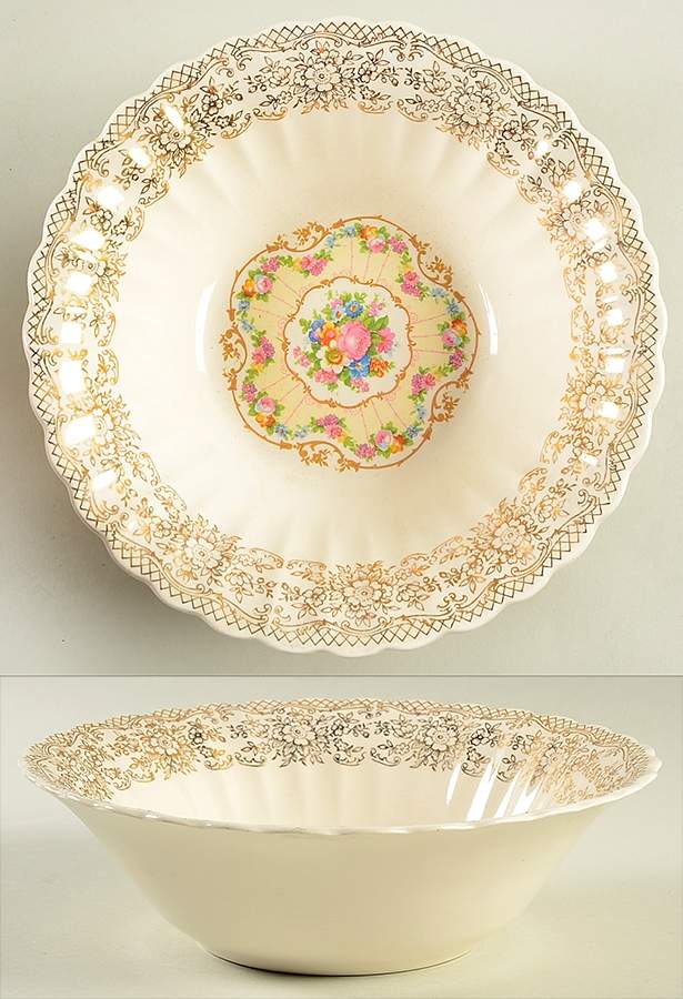 Delight 9" Round Vegetable Bowl by Sebring Pottery-1