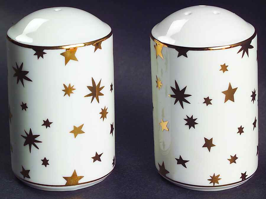 Galaxy White Salt & Pepper Set by Sakura-1