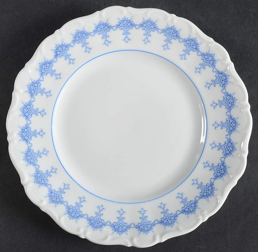 Bettie Bleu Salad Plate by Seltmann-1