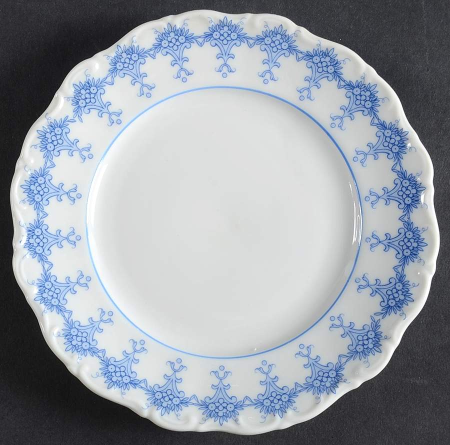 Bettie Bleu Bread & Butter Plate by Seltmann-1
