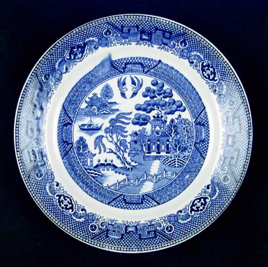 Willow Dinner Plate by Societe Ceramique-1