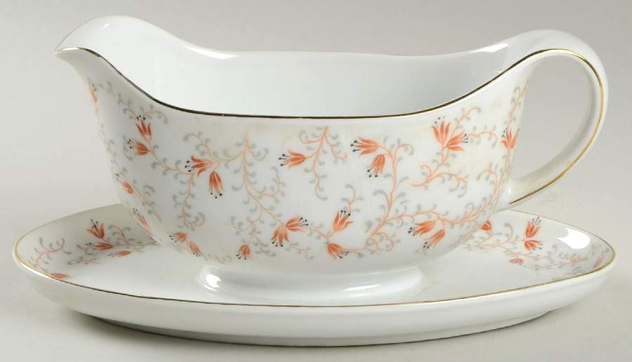Jubila Gravy Boat with Attached Underplate by Schonwald-1