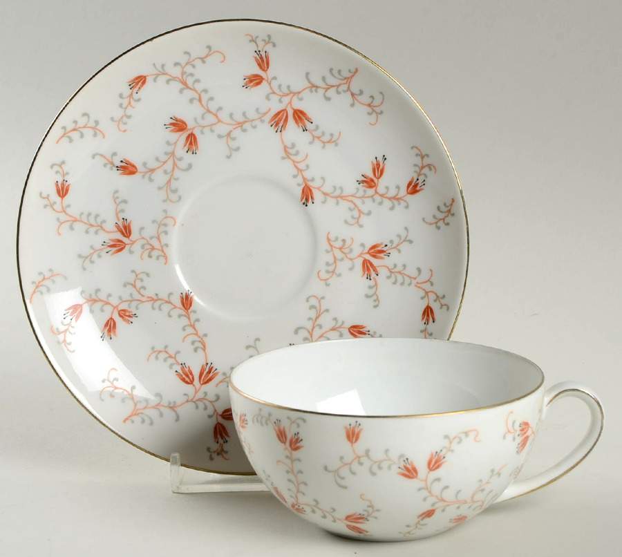 Jubila Flat Cup & Saucer Set by Schonwald-1