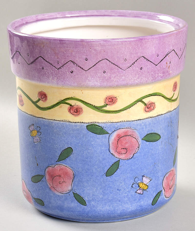 Birds and The Bees Cookie Jar No Lid by Sango-1