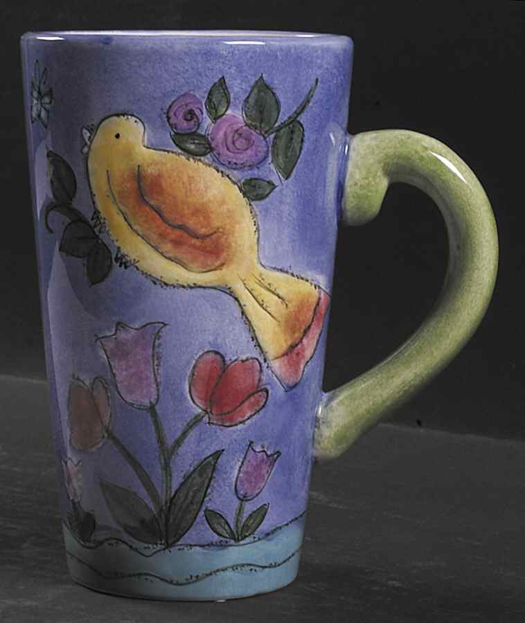 Birds and The Bees Latte Mug by Sango-1