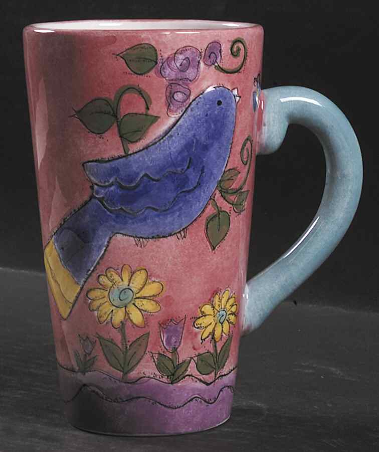 Birds and The Bees Latte Mug by Sango-1