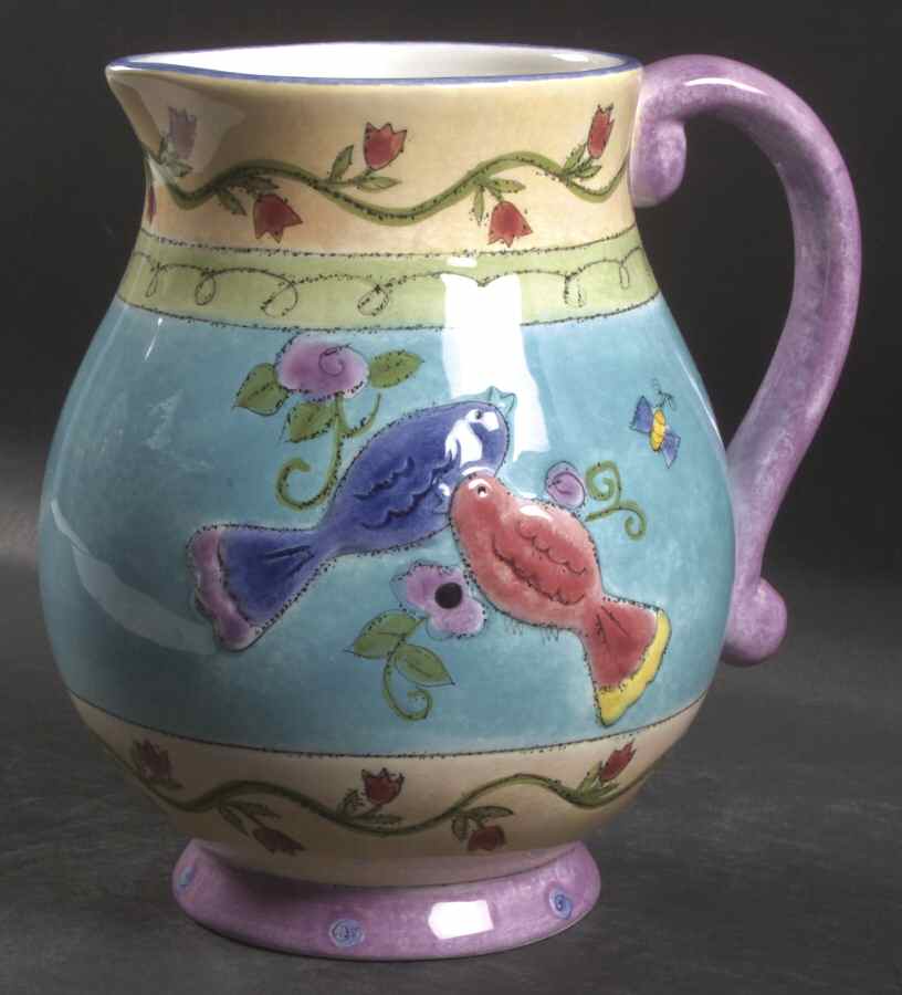 Birds and The Bees 48 Oz Pitcher by Sango-1