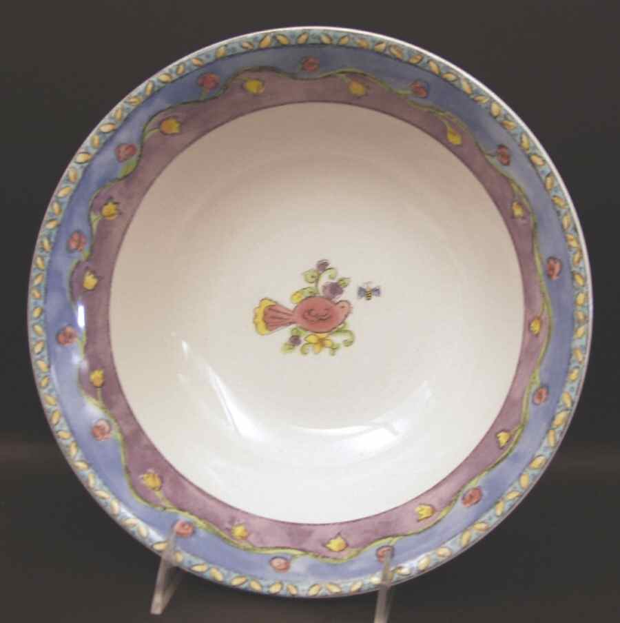 Birds and The Bees 9" Round Vegetable Bowl by Sango-1