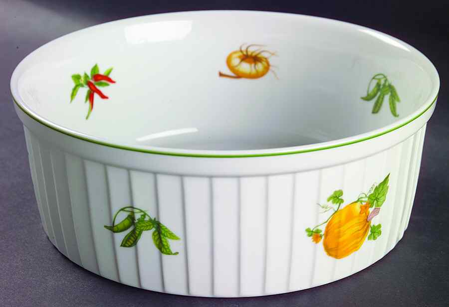 Vegetable Garden 9" Souffle by Sadek-1