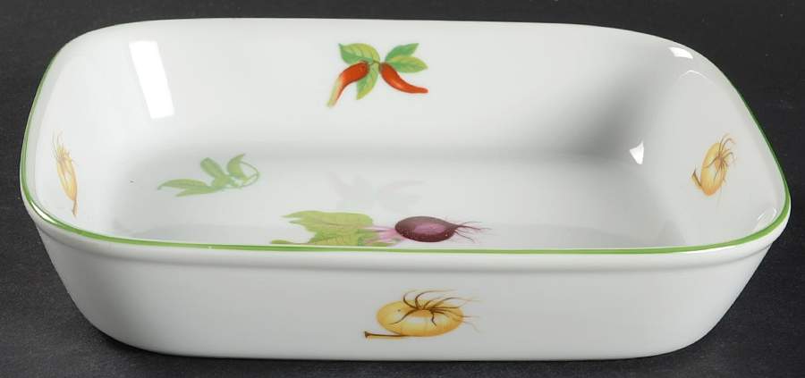 Vegetable Garden 7" Rectangular Baker by Sadek-1