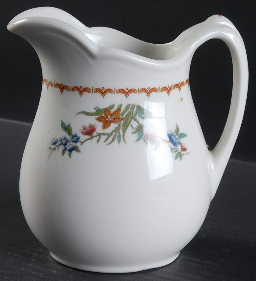 Bombay (Restaurant, Floral, No Bird) 16 Oz Pitcher by Syracuse-1