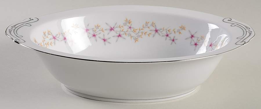 Romance 10" Oval Vegetable Bowl by Summit-1