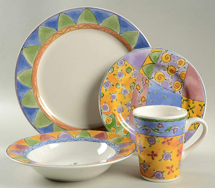 Sweet Shoppe 4 Piece Place Setting by Sango-1