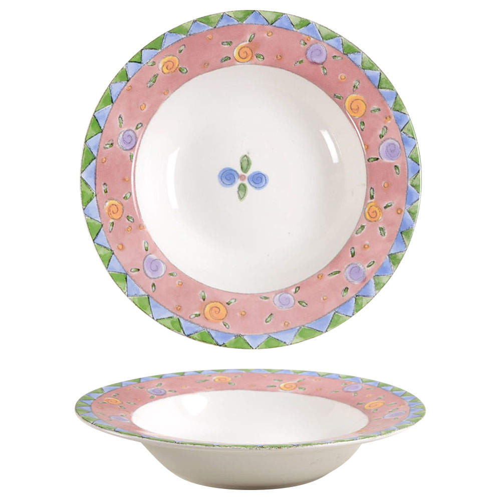 Sweet Shoppe Rim Soup Bowl by Sango-1