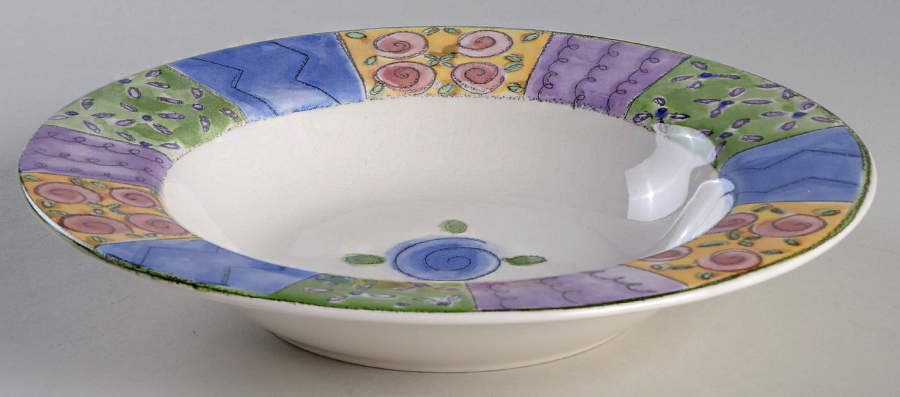 Sweet Shoppe Rim Soup Bowl by Sango-1