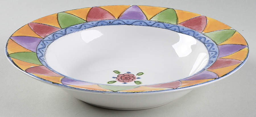 Sweet Shoppe Rim Soup Bowl by Sango-1