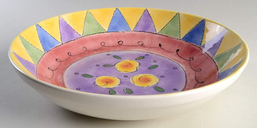 Sweet Shoppe 13" Pasta Serving Bowl by Sango-1