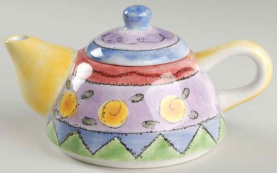 Sweet Shoppe Teapot for Individual Teapot & Lid with Cup by Sango-1
