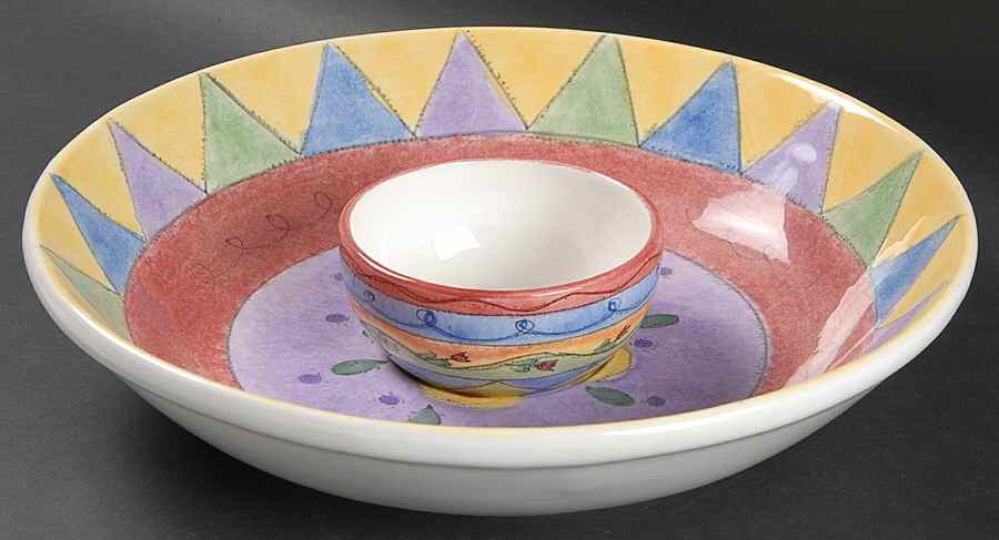 Sweet Shoppe (2 Piece) Chip & Dip Set by Sango-1