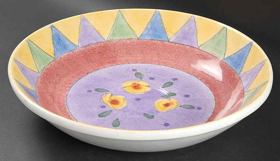 Sweet Shoppe Chip Bowl/Plate for Chip & Dip Set by Sango-1