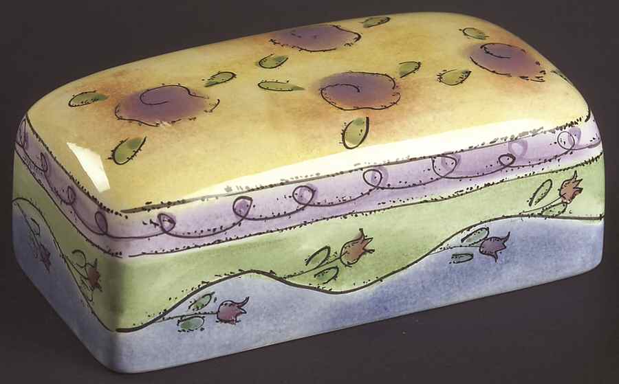 Sweet Shoppe Lid for 1/4 Lb Butter by Sango-1