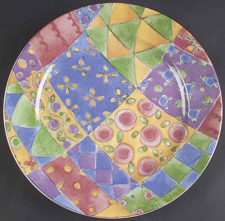 Sweet Shoppe 12" Chop Plate (Round Platter) by Sango-1