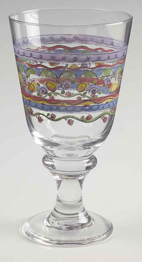 Sweet Shoppe 12 Oz Glassware Goblet by Sango-1