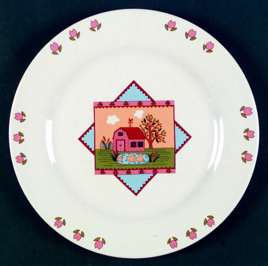 Country Time Dinner Plate by Studio Nova-1