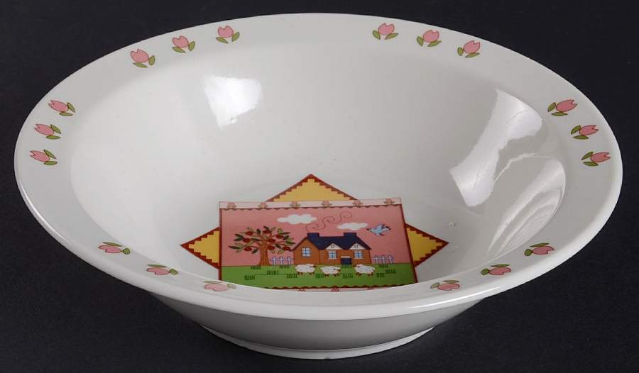 Country Time Rim Cereal Bowl by Studio Nova-1