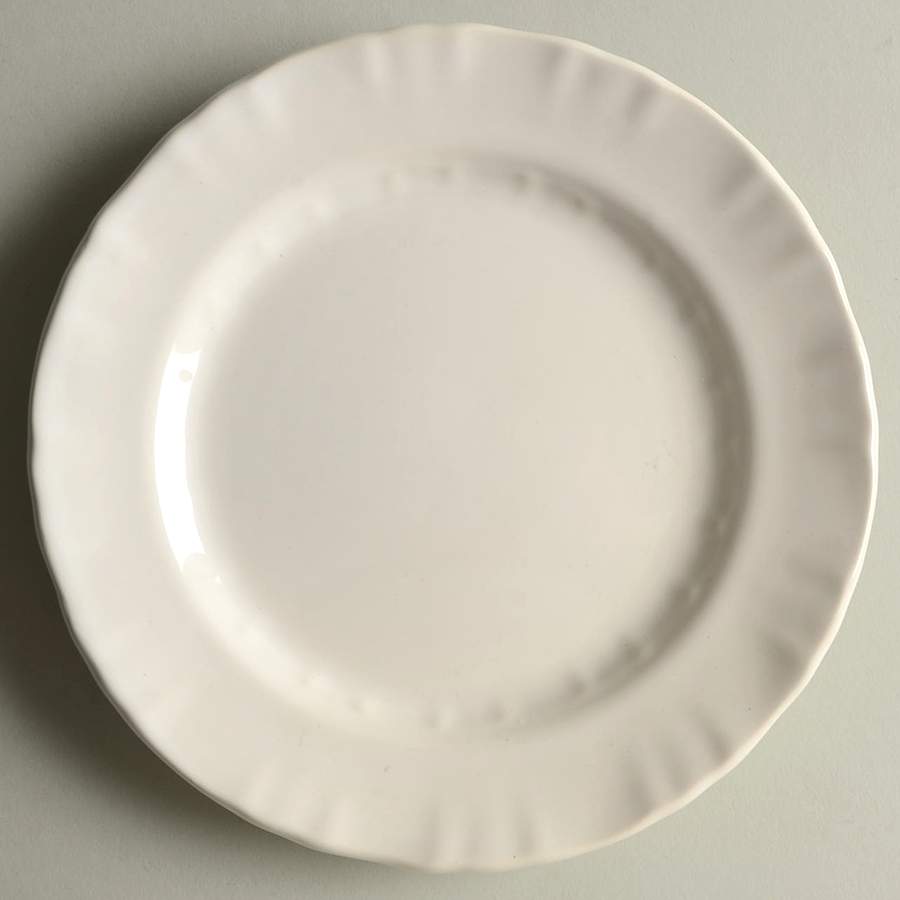 Country White Salad Plate by Savoir Vivre-1