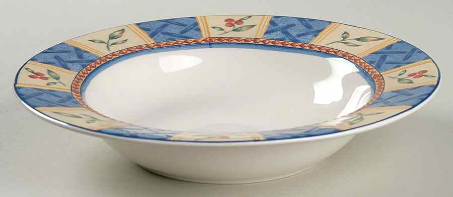 Margaux Rim Soup Bowl by Sango-1