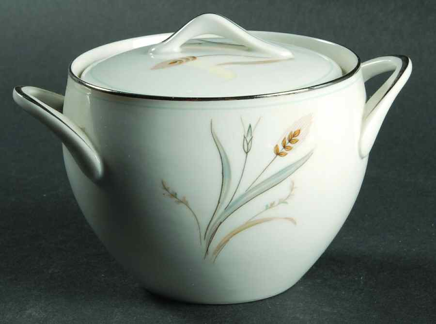 Simplicity Sugar Bowl & Lid by Sango-1