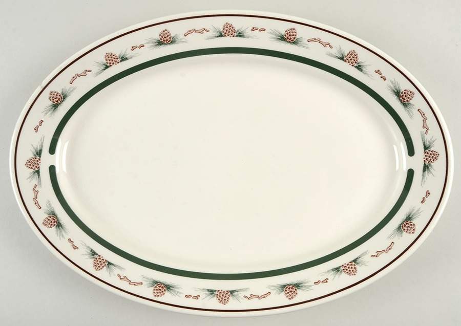 SY400 15" Oval Serving Platter by Syracuse-1