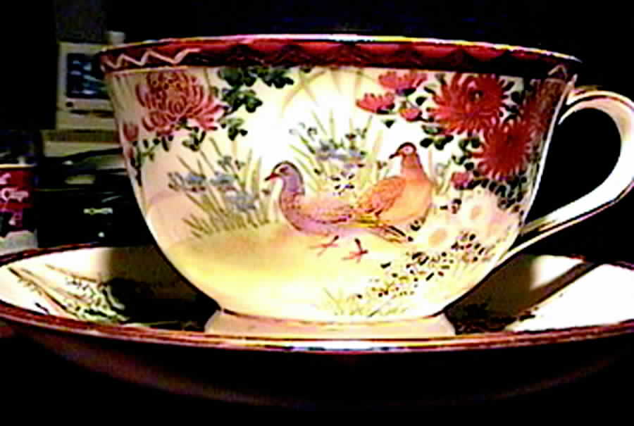 SOK5 Footed Cup & Saucer Set by Soko-1