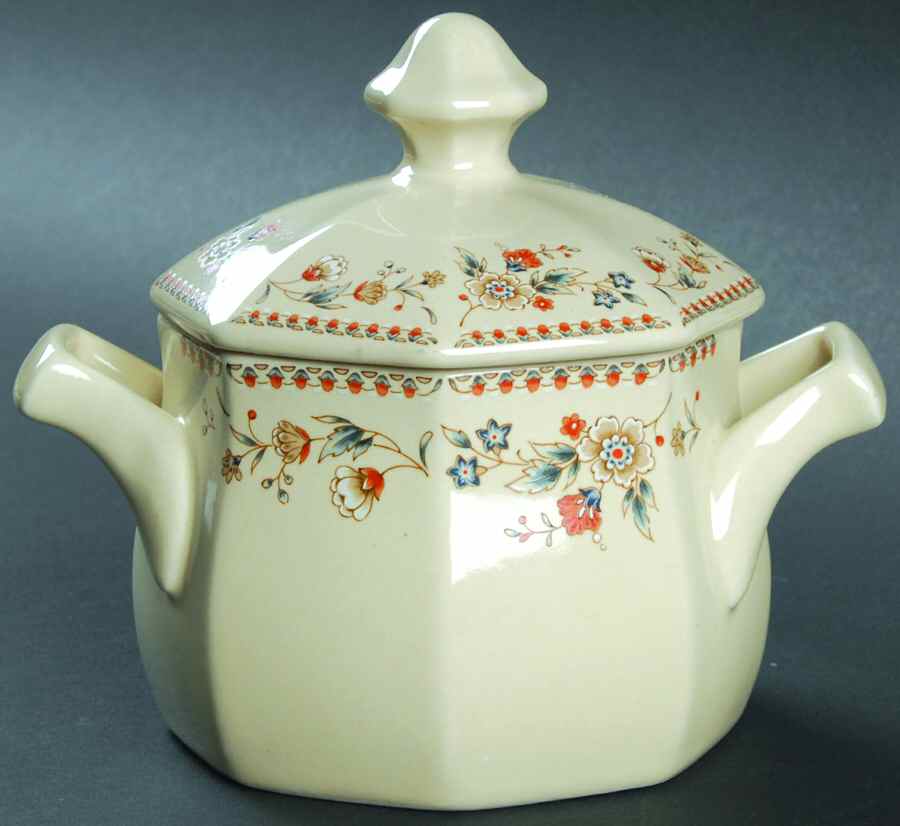 Aristocrat Sugar Bowl & Lid by Studio Nova-1