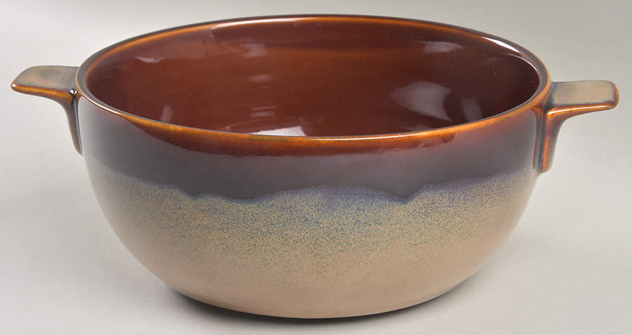 Nova Brown 1.5 Quart Round Casserole No Lid by Sango-1