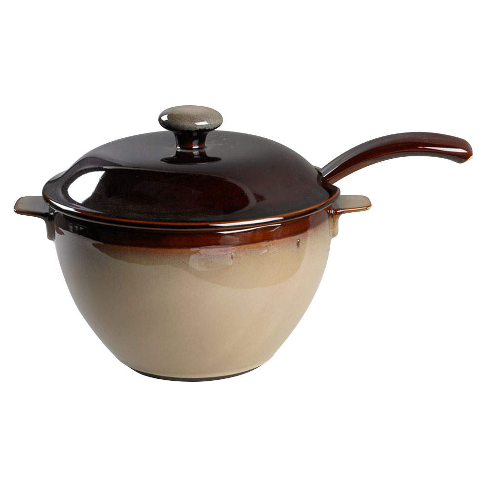 Nova Brown Tureen & Lid w/Ladle by Sango-1