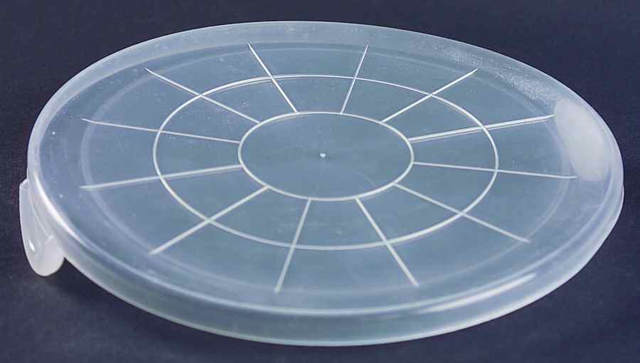 Nova Brown 6" Storage Ceramic Bowl Plastic Lid by Sango-1