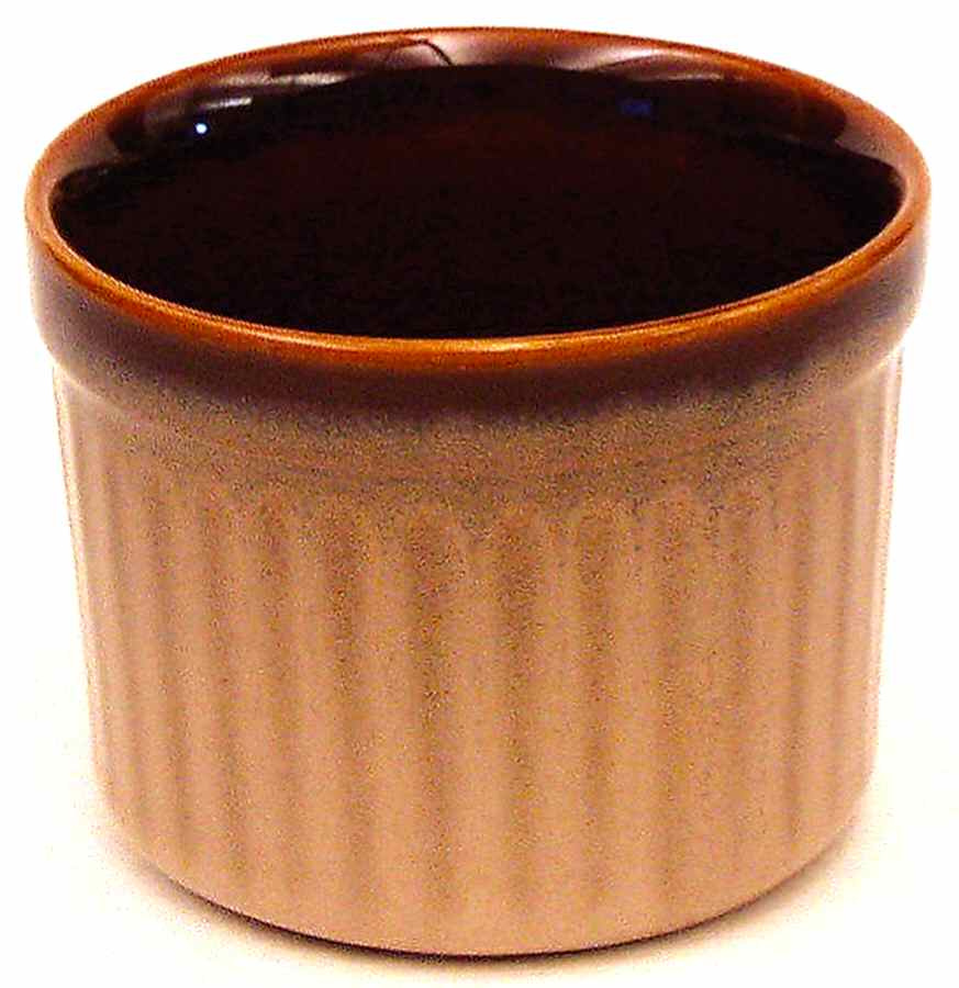 Nova Brown Ramekin by Sango-1