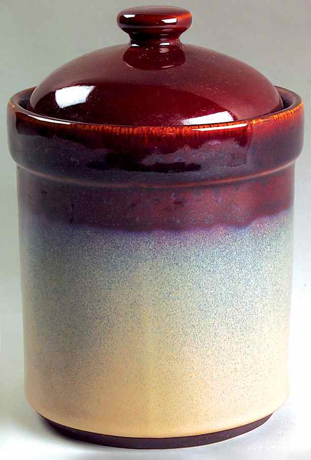 Nova Brown Medium Canister & Lid by Sango-1