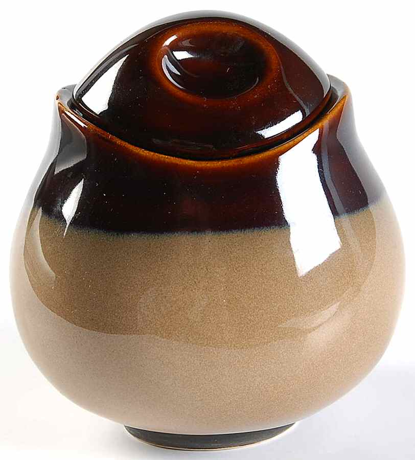 Nova Brown Sugar Bowl & Lid by Sango-1