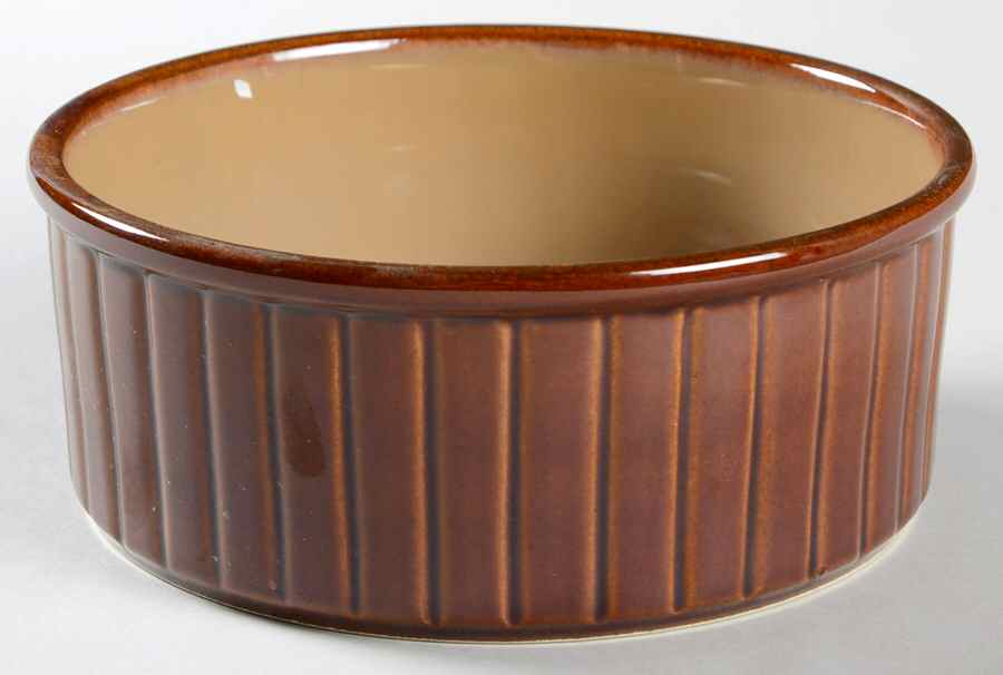 Nova Brown 6" Storage Ceramic Bowl by Sango-1