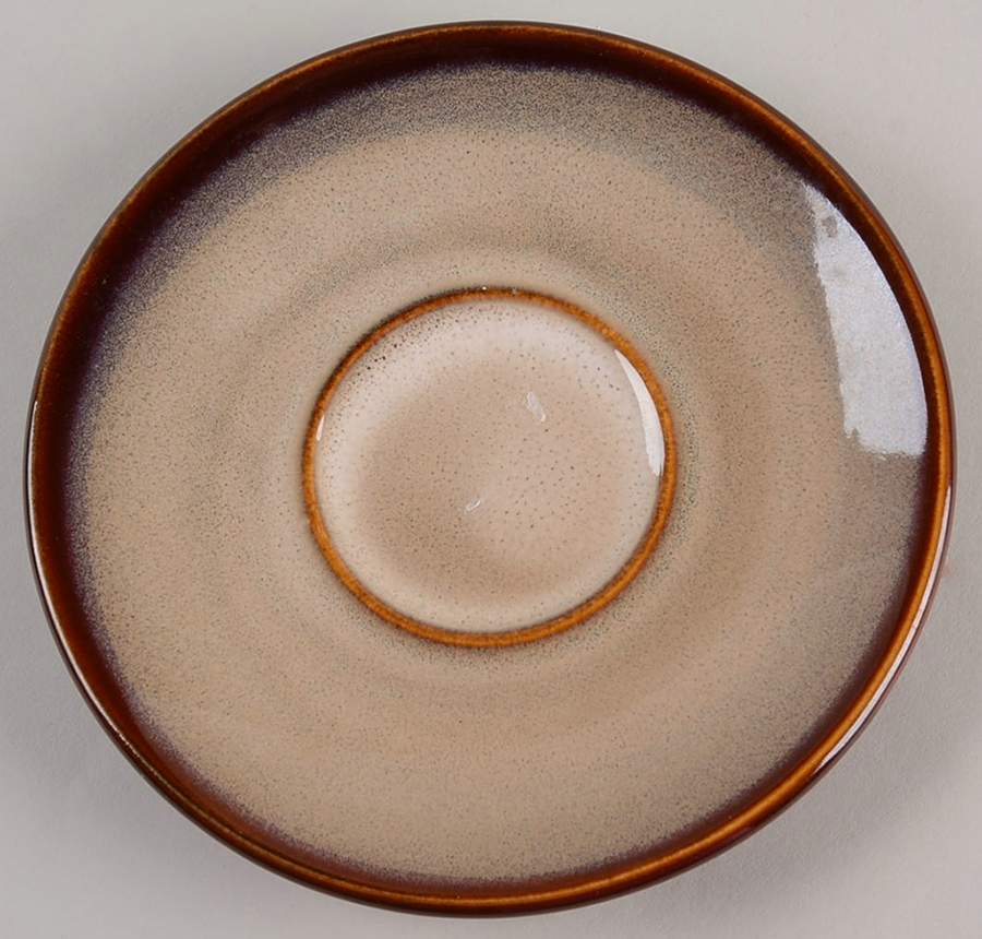 Nova Brown Saucer for Espresso Cup by Sango-1