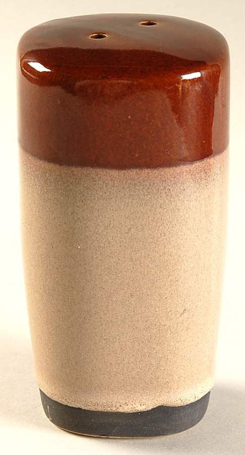 Nova Brown Salt Shaker by Sango-1